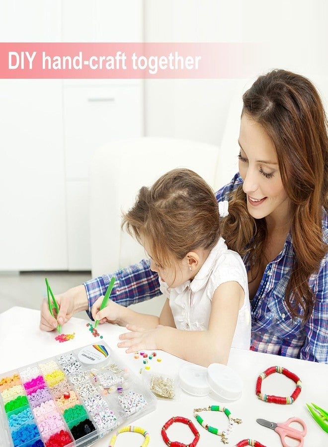 GOMNIK Bracelet Making Kit for Girls Ages 6-12 - DIY Jewelry Making Set with Beads, Charms, Threads & Case - Fun Craft Toy Gift for Kids, Birthday Activity & Creative Play (Multicolor) - Image 3